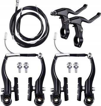 V-brake a2z черный передний и задний MTB велосипед