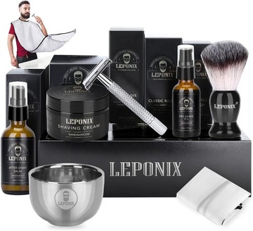 Leponix Shaving Kit для мужчин набор для бритья barber
