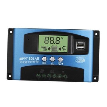 - meriglare Portable Solar Charge Controller, 30 A