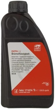 ТОРМОЗНАЯ ЖИДКОСТЬ FEBI DOT 4 LV ISO 4925 1L