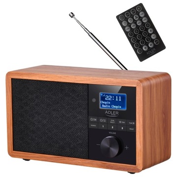 Ретро радио Adler AD 1184 радио Dab + Bluetooth