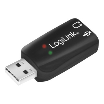 Аудиоадаптер LogiLink USB 2.0