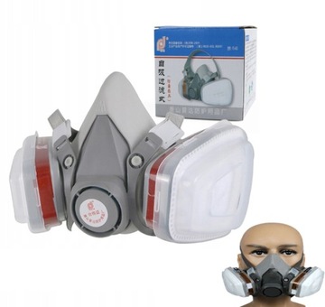 6200 антивирусная пылезащитная маска для полумаски многоразовая химическая маска для лица