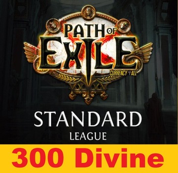 PATH OF EXILE POE STANDARD 300 DIVINE ORB ORBY PC