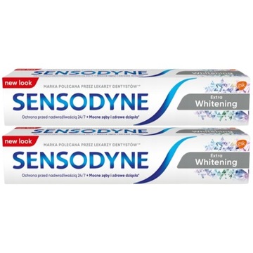 Зубна паста Sensodyne Extra Whitening 2x75 мл