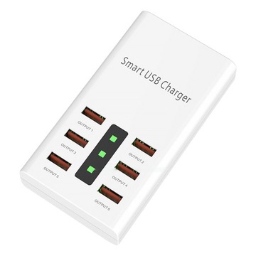 USB зарядний пристрій мульти порт зарядна станція для
