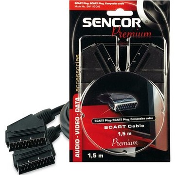 КАБЕЛЬ SCART EURO-EURO SENCOR 5M