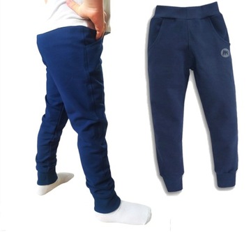 Спортивные штаны для мальчиков SPORT Mrofi r 116 светло-темно-синий