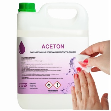 Ацетон красоты 5L Remover маникюр педикюр гибриды