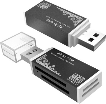 Кардрідер Micro SD SDXC SDHC ProDuo M2 Duo
