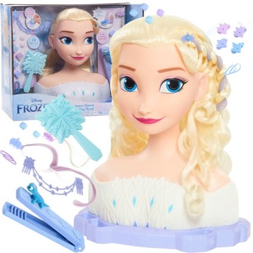 ЛЯЛЬКА ГОЛОВА ДЛЯ РОЗЧІСУВАННЯ ВОЛОССЯ ELSA