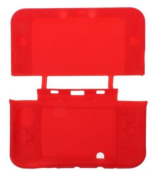 Захисний чохол накладка силікон для 3DS Червоний