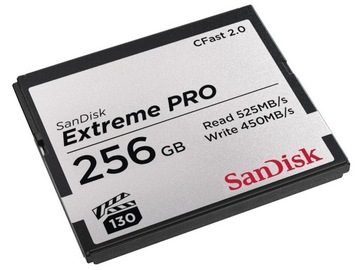 Карта памяти SanDisk Extreme Pro 256GB CFast 2.0