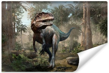 Фото шпалери для дітей динозавр 3D дерева 360x240