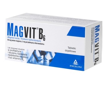 Magvit B6 50 таблеток, покрытых оболочкой, магний, безрецептурный препарат