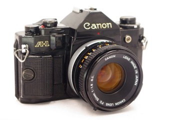 CANON A - 1 + CANON FD 50mm 1:1.8 S. C. B. милый