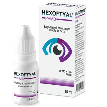 Hexoftyal PHMB глазные капли - 15 мл