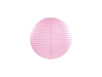 Паперовий ліхтар світло-рожевий прикраса прикраса 25 см