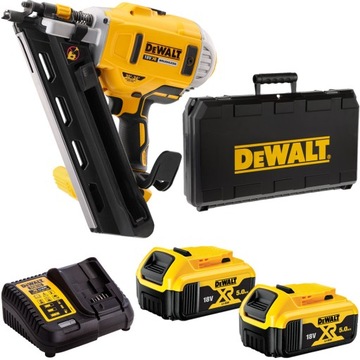 Гвоздильщик 34° 50-90mm 18V 2x5ah DeWALT DCN692P2