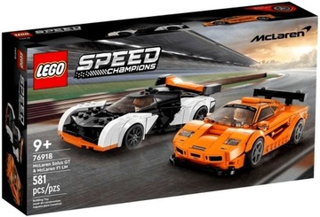 LEGO Speed Champions McLaren Solus и F1 LM 76918