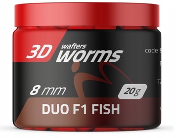 MatchPRO TOP WORMS Wafters DUO F1 FISH 8 мм / 20 г