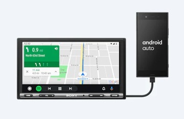 Sony XAV-AX3250 радио автомобиль. 2din Android Auto
