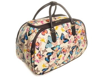 Женская дорожная сумка-выходные бабочки-большая
