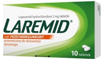 Ларемід 2 мг протидіарейний препарат 10 таблеток