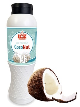 Кокосова глазур для морозива десерт 1 кг преміум кокос