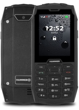 Мобильный телефон Hammer 4 64 MB / 64 MB черный б / у