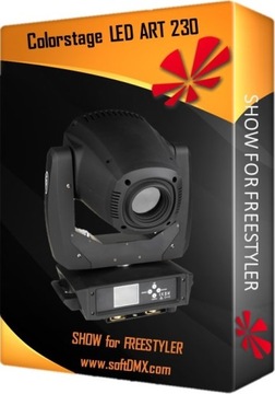 Готовое шоу для 2шт COLORSTAGE ART 230