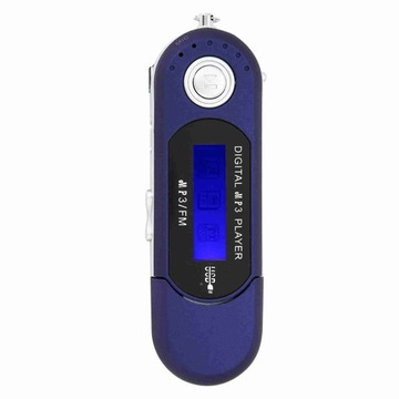 MP3-ПЛЕЕР USB PENDRIVE FM-РАДИО СИНИЙ