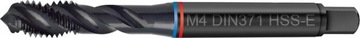 Формат 16640040 Мітчик M4x0. 7mm HSSE