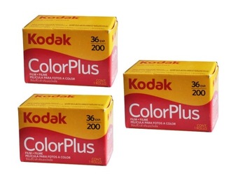 Набор из 3 шт. пленка Kodak Colorplus 200/36 пленка 36 негатив 200