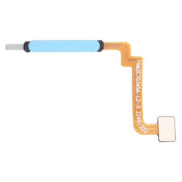 Fingerprint Flex Cable for Xiaomi Redmi Note 10 5G M2103k19g Baby Blue