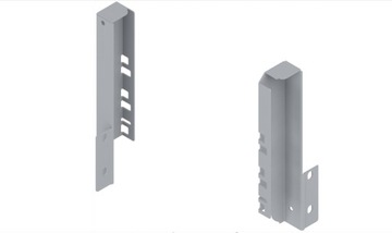 КРІПЛЕННЯ ЗАДНЬОЇ СТІНКИ BLUM C, СІРИЙ, L + P H=167