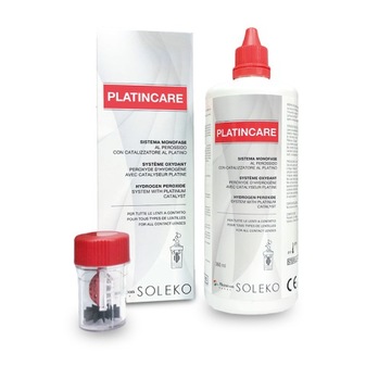 Окислительная жидкость для линз Soleko PLATINCARE 360 мл бактерицидная