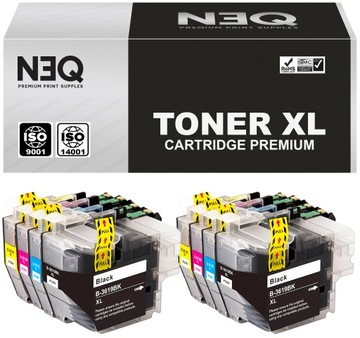 8x чорнило для BROTHER LC3619XL MFC-J2330DW MFC-J3530DW MFC-J3930DW MFC-J2730DW