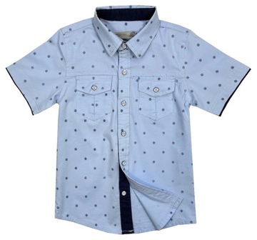 Хлопковая рубашка ACTIV r 16-146 BLUE + бесплатно