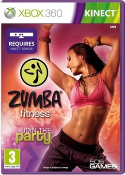 ZUMBA FITNESS JOIN THE PARTY XBOX 360 KINECT