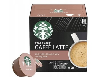 STARBUCKS CAFE LATTE Dolce Gusto 12 капсул