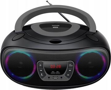 BOOMBOX TCL-212BT ДЕНВЕР USB CD MP3 AUX BLUETOOTH