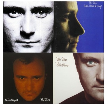 Коллекция Phil Collins-Face Value / Both Sides / Hello / No Jacket 4CD