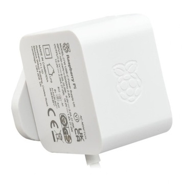Raspberry Pi 5 27w USB-C адаптер питания белый EU