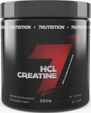 7NUTRITION креатин HCL креатин вес прочность 350 г креатин гидрохлорид 95 %