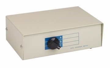 KVM-перемикач 3: 1 Data Trasnfer Switch PS / 2 монітор клавіатура миша
