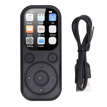 ПОРТАТИВНЫЙ MP3-ПЛЕЕР BLUETOOTH ДИНАМИК РАДИО РИДЕР ДИКТОФОН ЧЕРНЫЙ