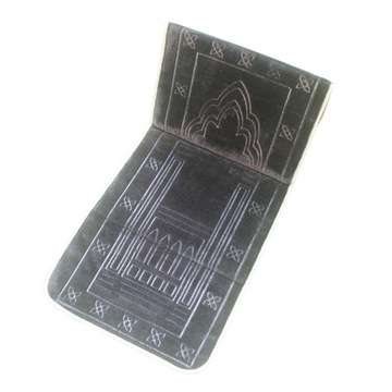 Prayer Rug Folding Meditation Mat Prayer Rug Black