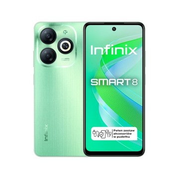 Смартфон INFINIX Smart 8 3 / 64Gb Crystal Green