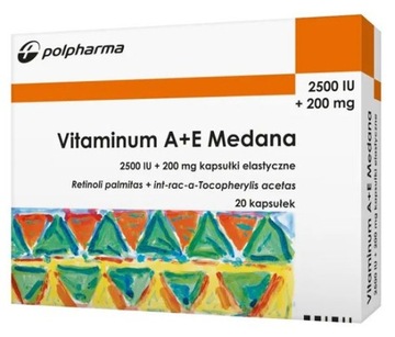 Vitaminum A + E Medana x 20 капсул